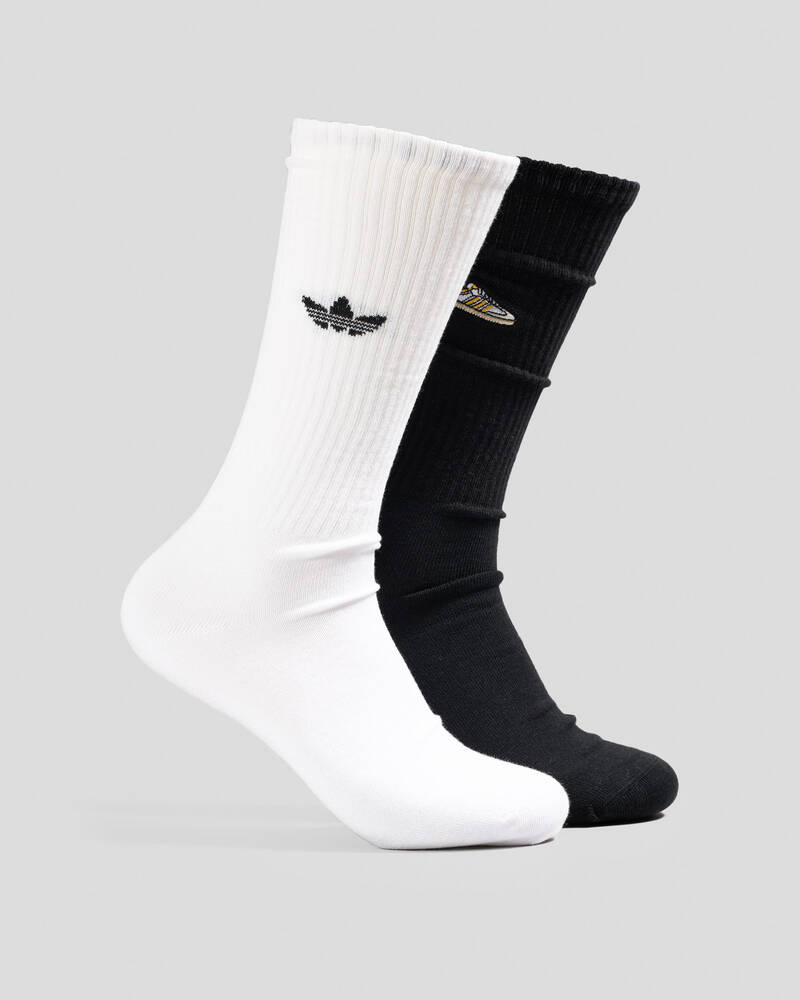 adidas Samba Crew Socks 2 Pack for Mens