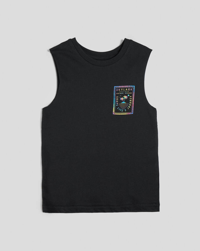 Skylark Toddlers' Rainbow Muscle Tank for Mens