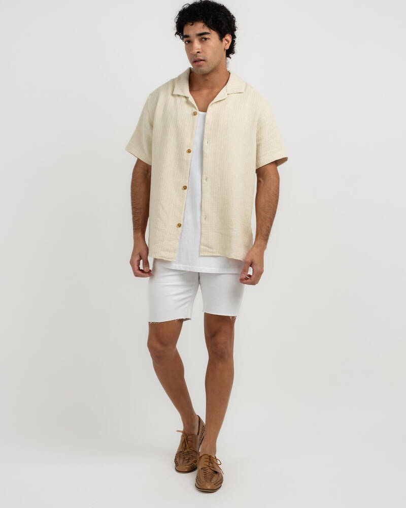 Rhythm Ensenada Short Sleeve Shirt for Mens