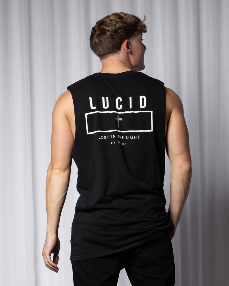 Lucid Ornate Muscle Tank for Mens