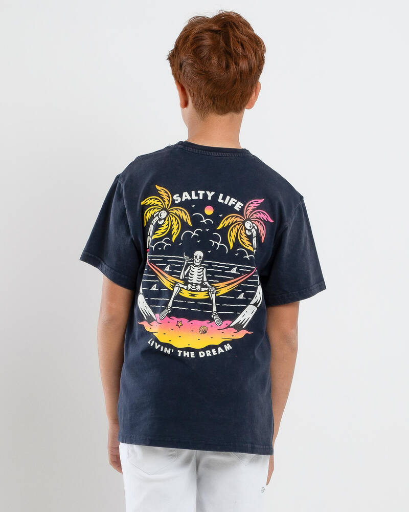 Salty Life Boys' Shipwreck T-Shirt for Mens