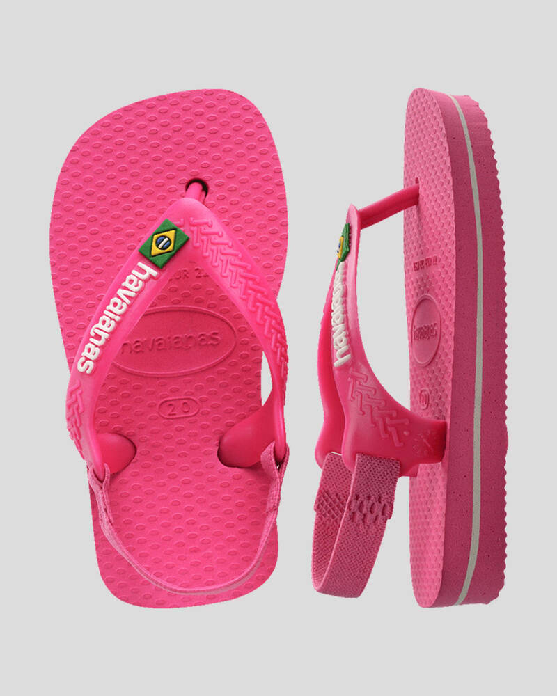 Havaianas Toddlers' Brazil Logo Thongs for Womens