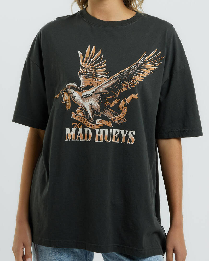 The Mad Hueys Freedom Hueys Oversized T-Shirt for Womens