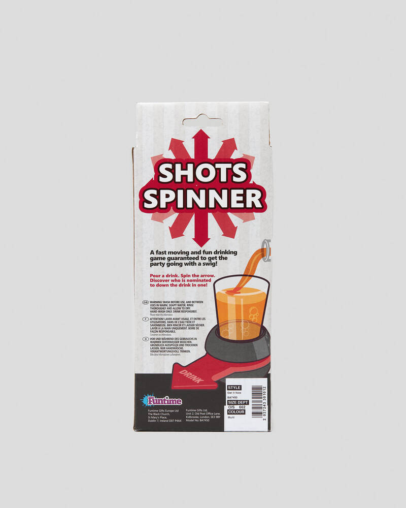 Get It Now Funtime - Shot Spinner for Mens
