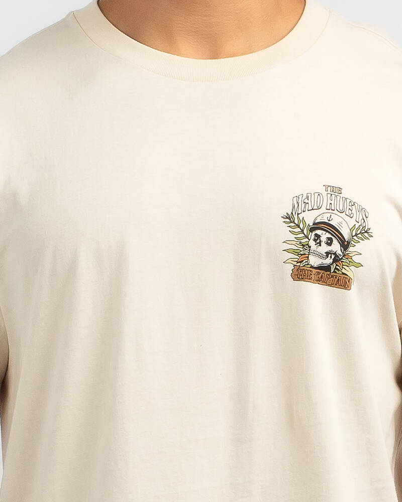 The Mad Hueys Shipwrecked Captain T-Shirt for Mens