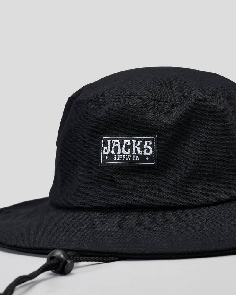 Jacks Contour Wide Brim Hat for Mens