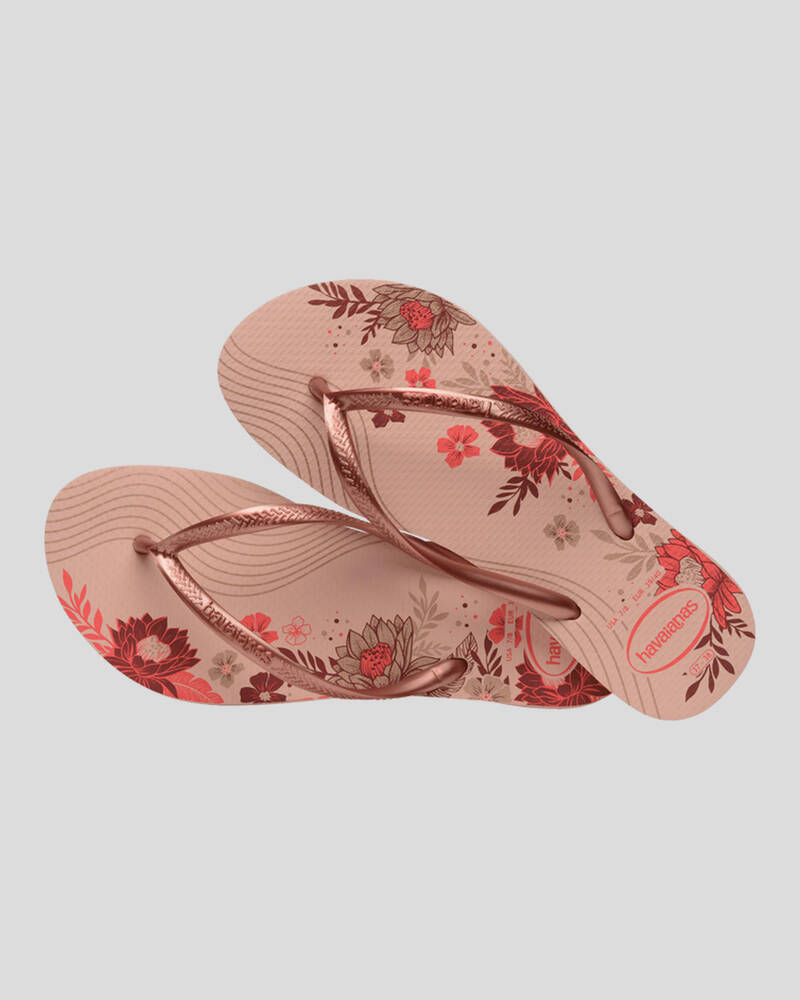 Havaianas Slim Organic Thongs for Womens