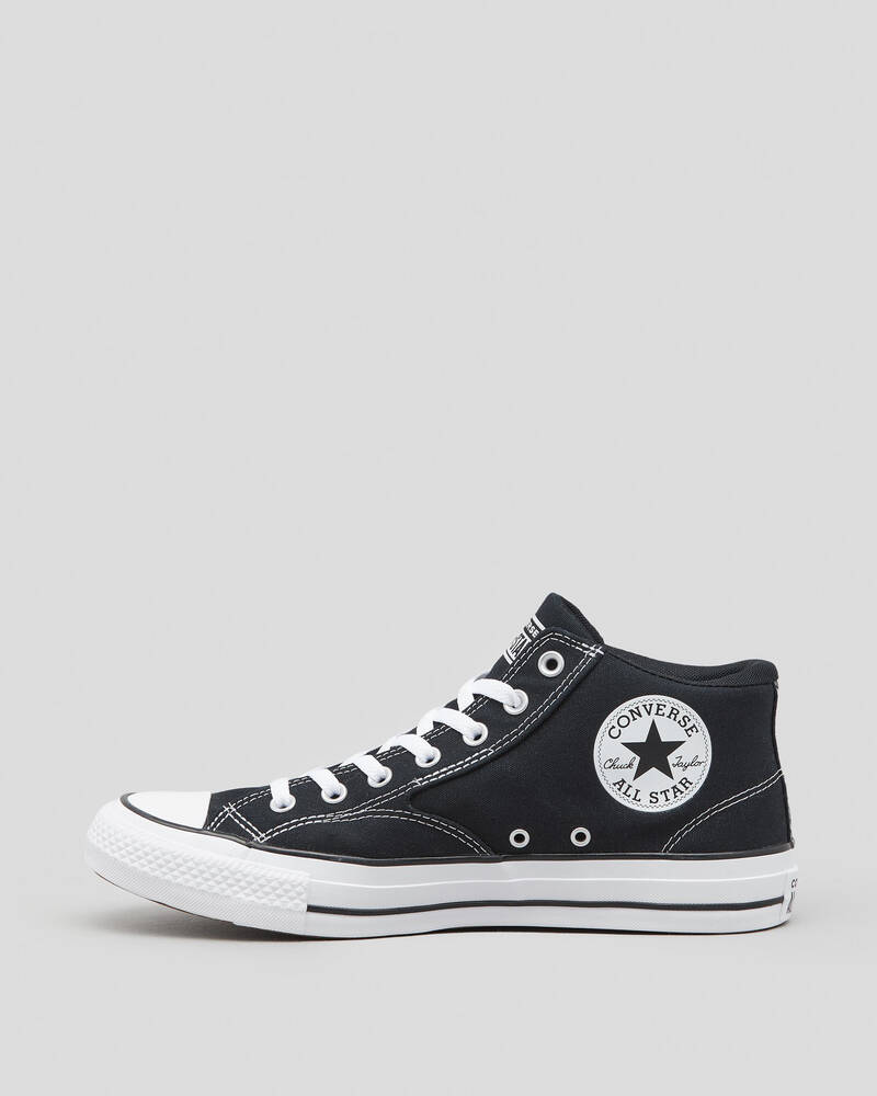 Converse Chuck Taylor Malden Street Mid Shoes In Black/white/black ...