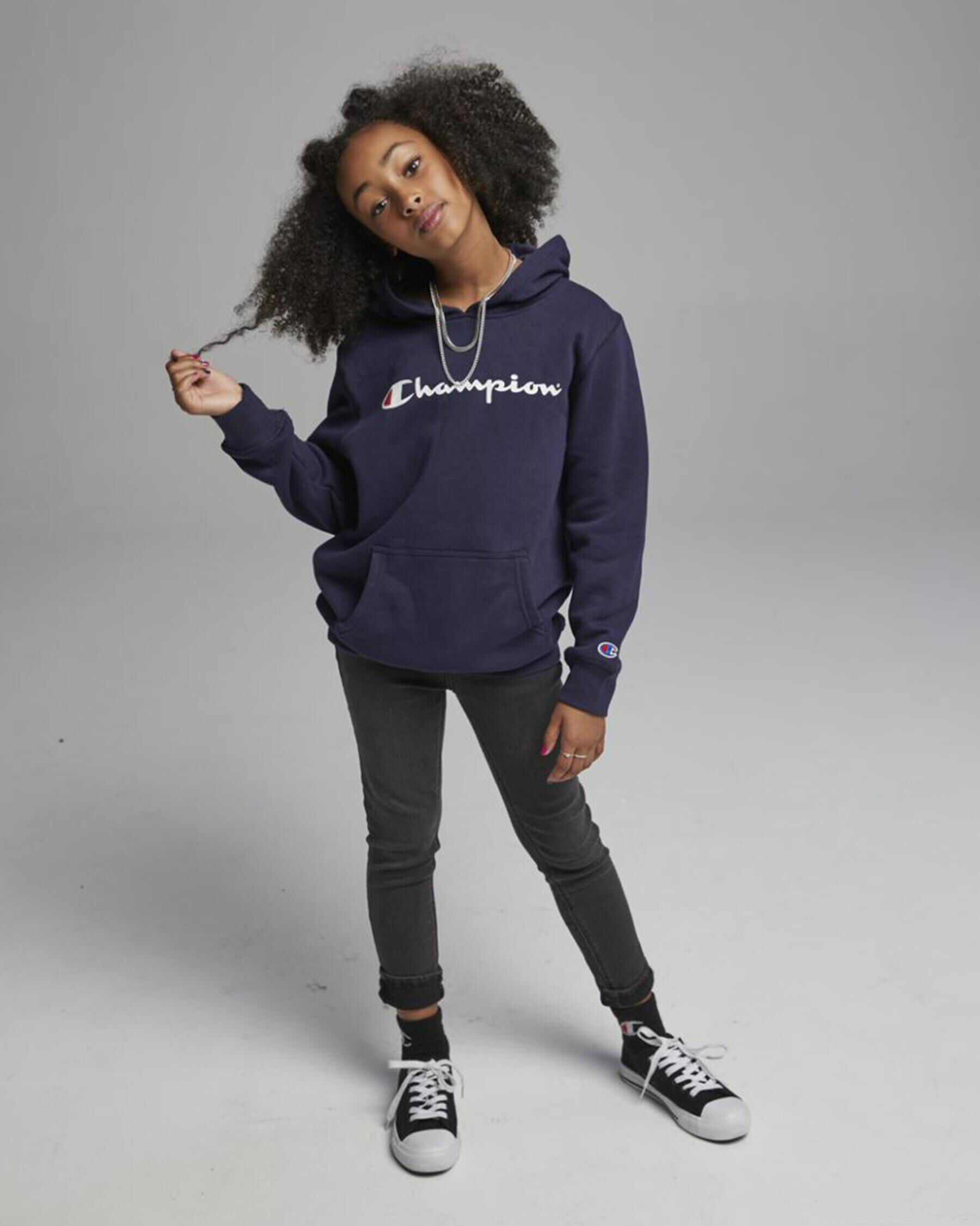 Champion hoodie outlet womens navy