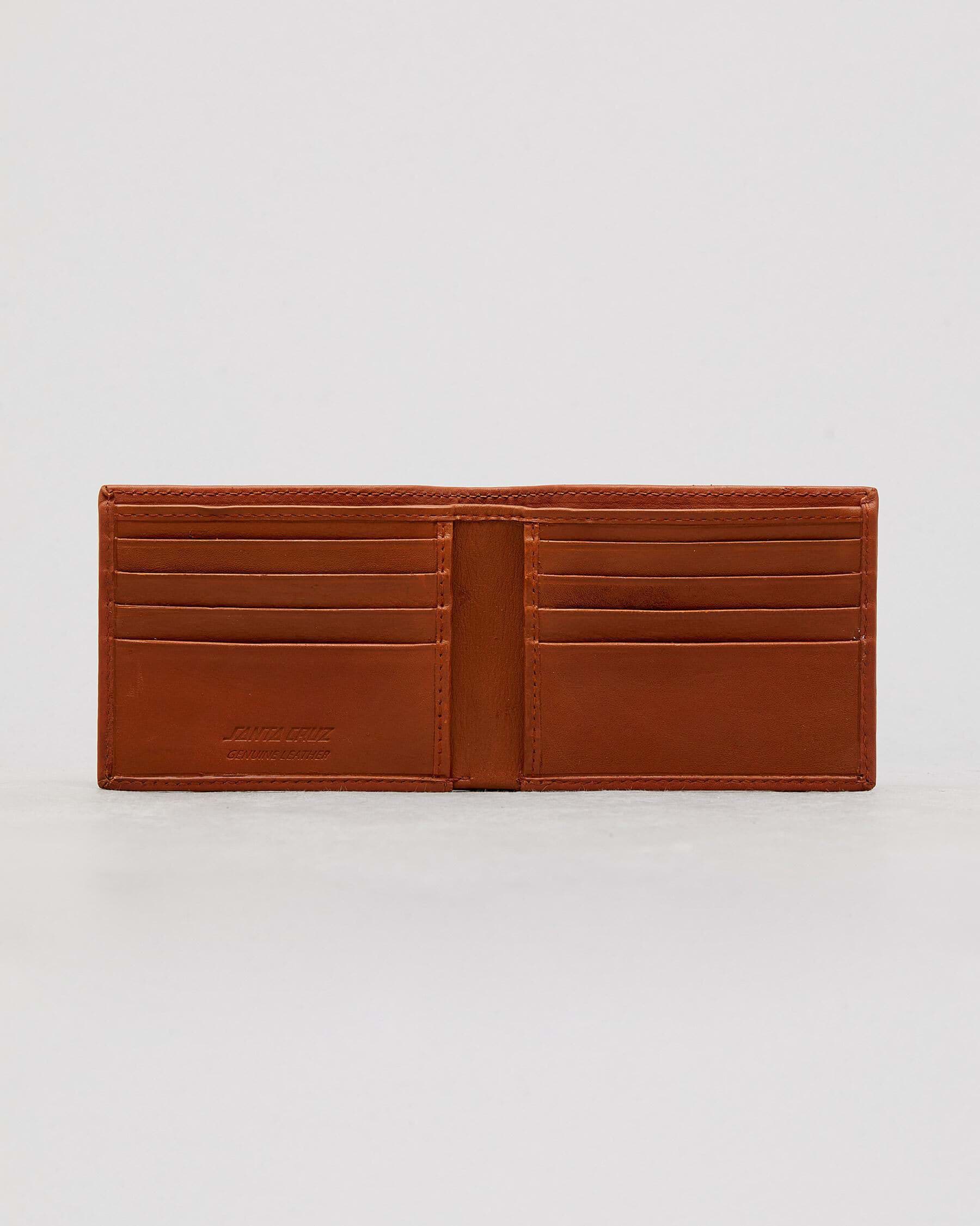 Santa Cruz Strip Bar Wallet In Tan Fast Shipping Easy Returns