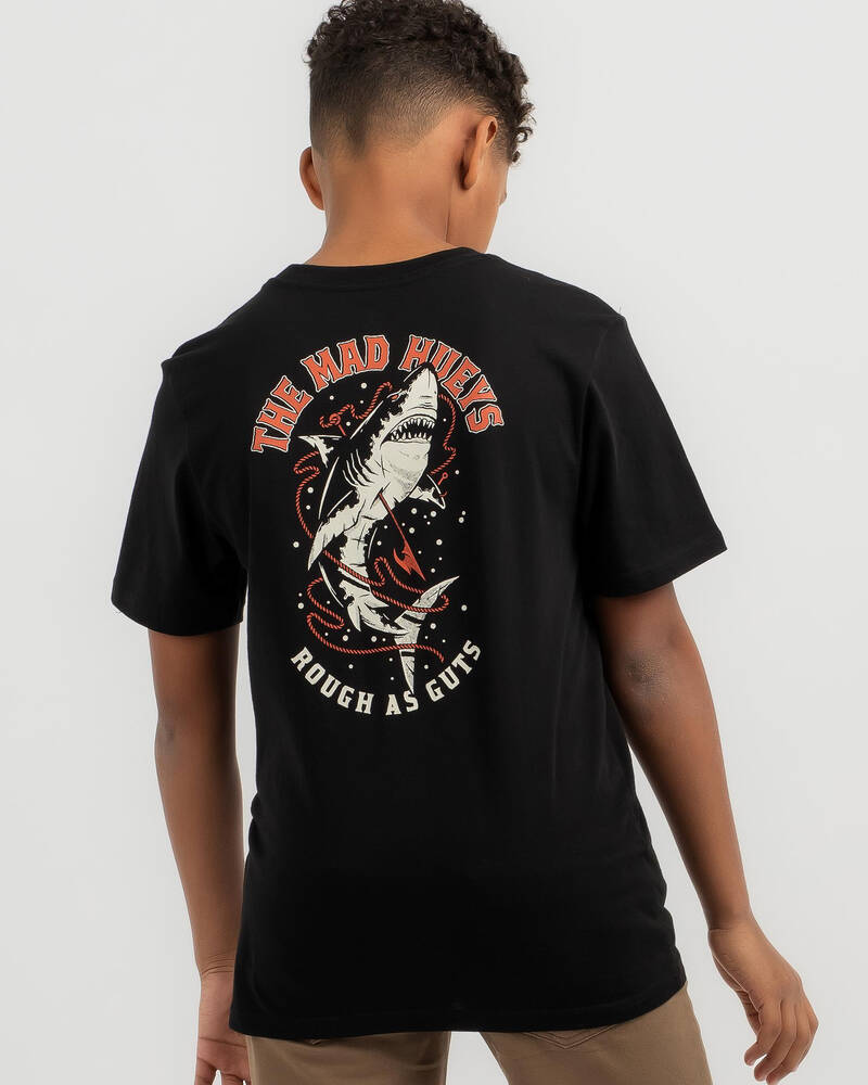 The Mad Hueys Boys' Rough As Guts T-Shirt for Mens