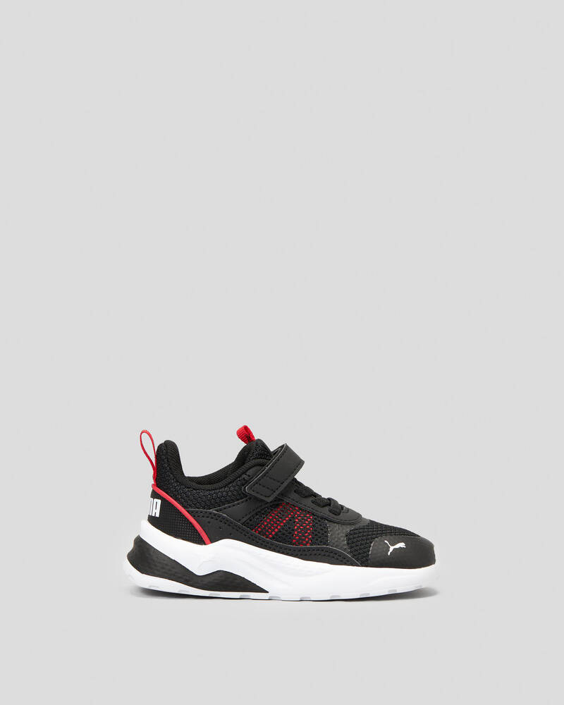 Puma Toddlers' Anzarun 2.0 Shoes In Puma Black-for All Time Red-puma White  - FREE* Shipping u0026 Easy Returns - City Beach United States