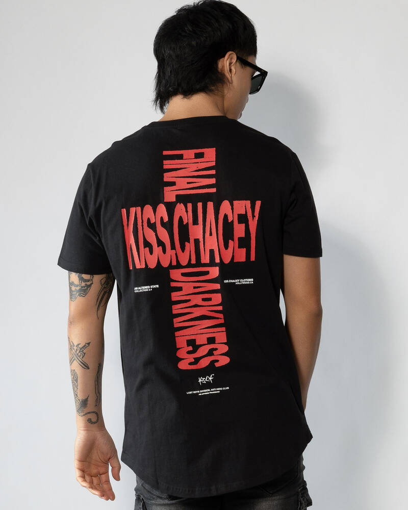 Kiss Chacey Shroudbound Dual Curved T-Shirt for Mens