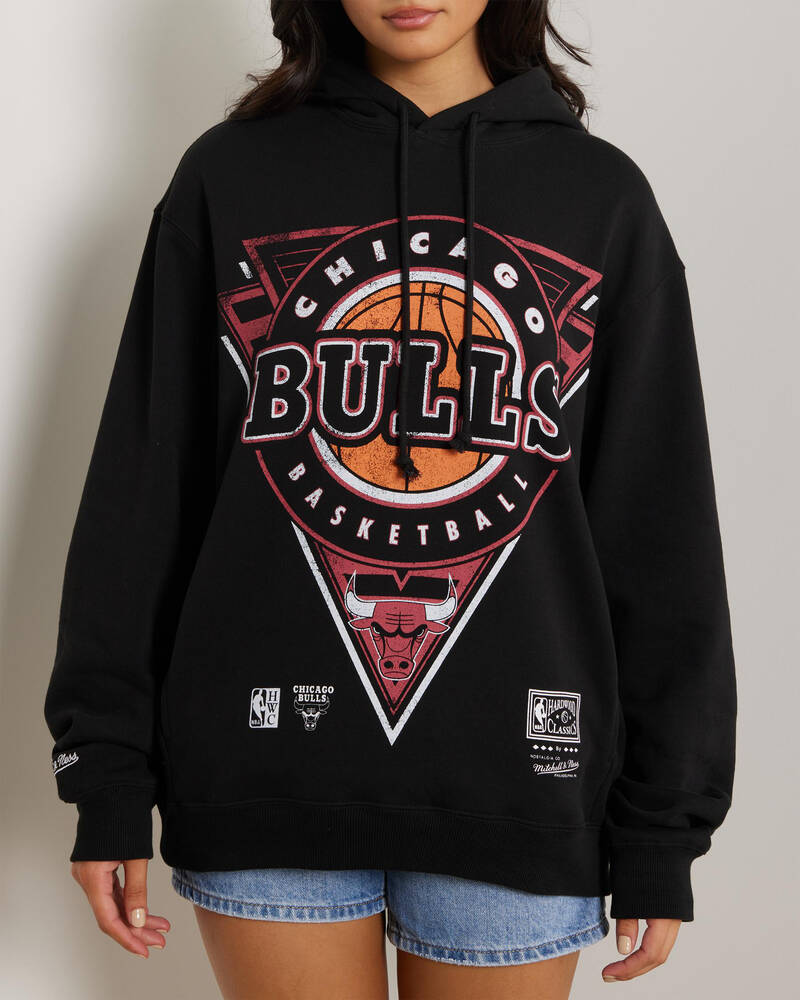 Mitchell & Ness Chicago Bulls Tri Hoodie for Womens