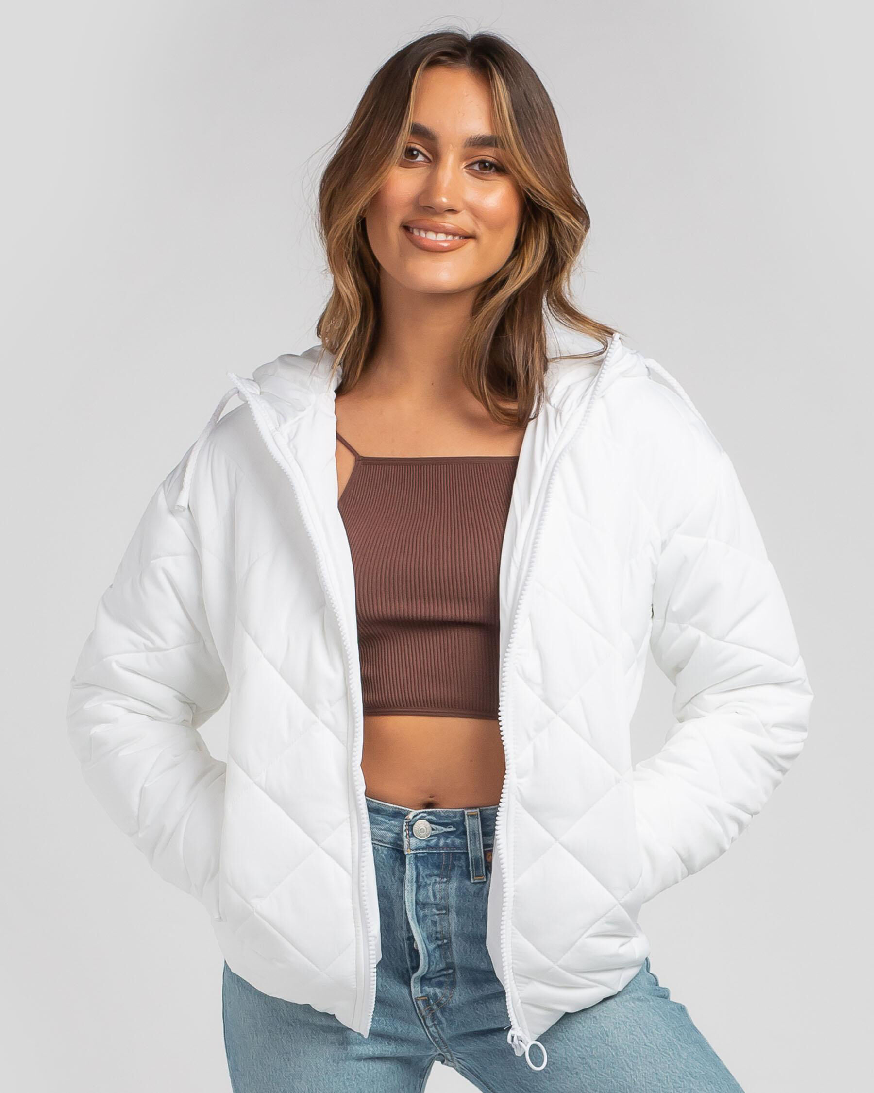 city beach puffer jacket