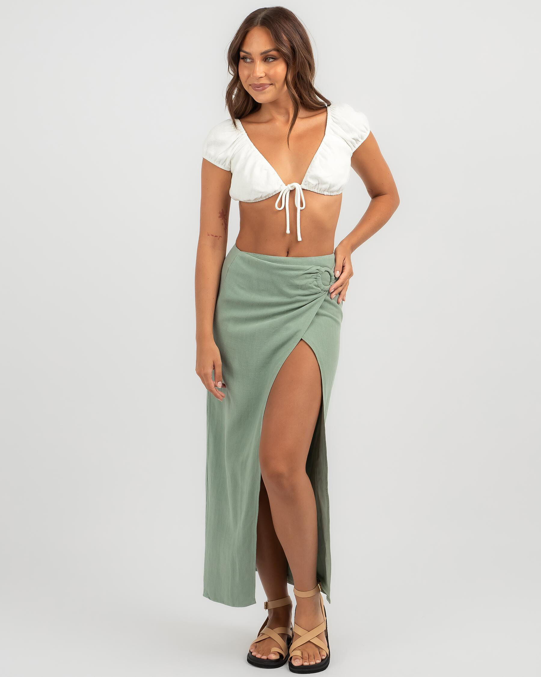 City beach green clearance skirt