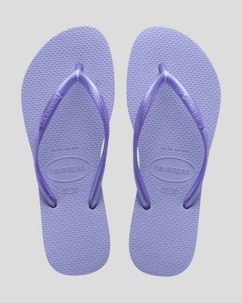 Havaianas Slim Metallic Thongs for Womens