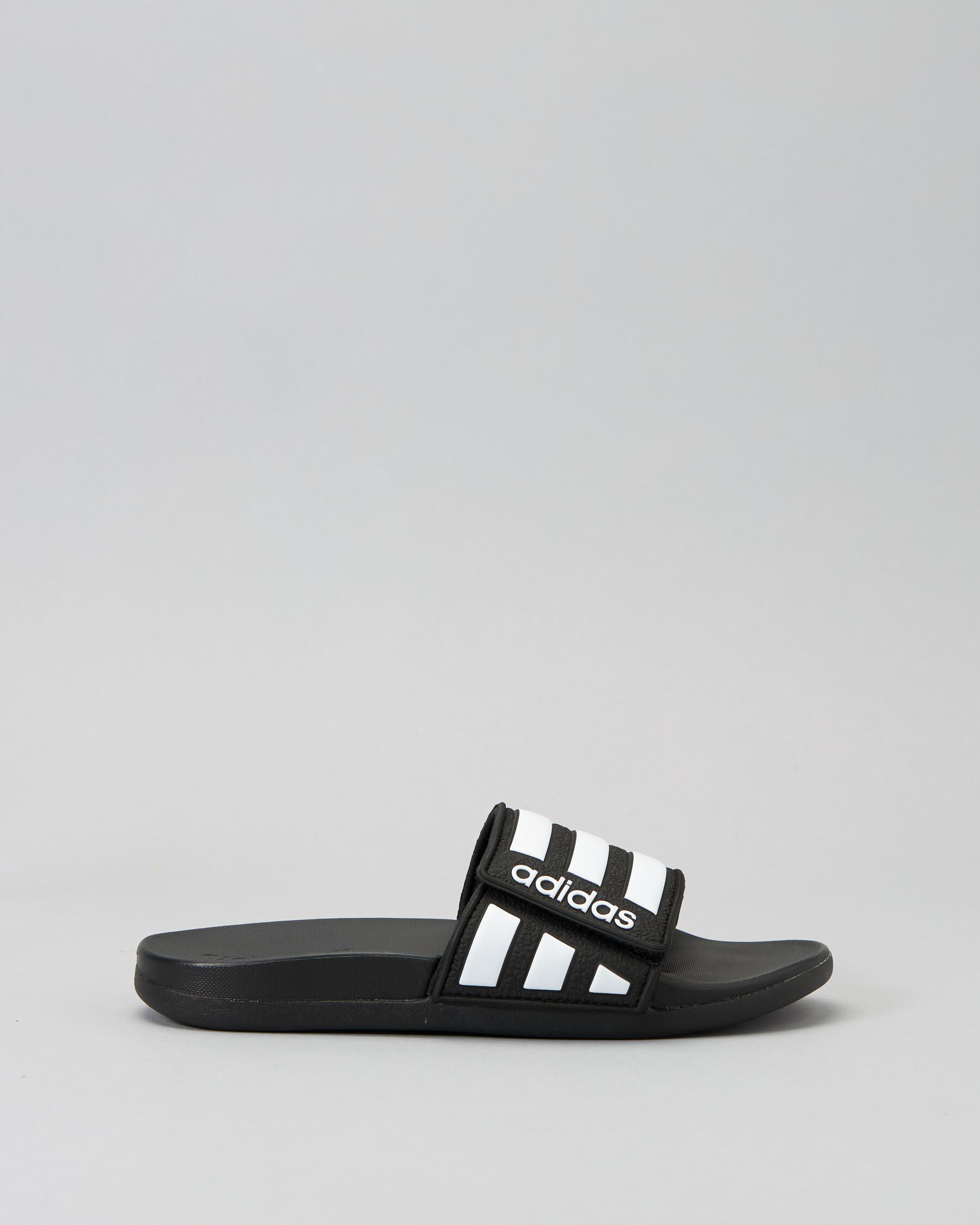 Synthetic Casual Wear Adidas Adilette Slide Sandal, Black at Rs 1350/pair  in New Delhi