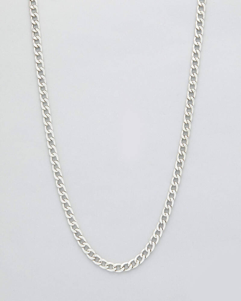 REPUBLIK Silver Chain Necklace for Mens