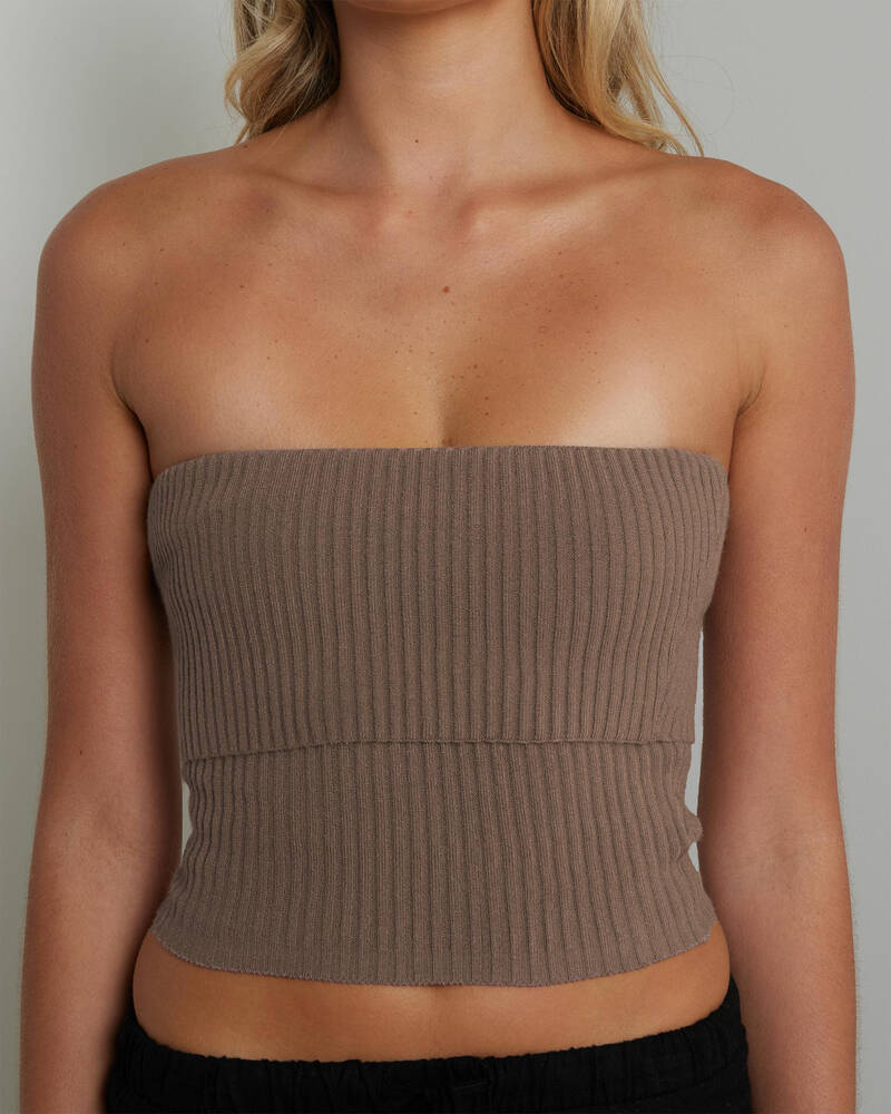 Ava And Ever Emma Knit Tube Top for Womens
