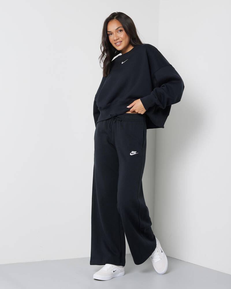 Nike Club Wide Leg Track Pants for Womens