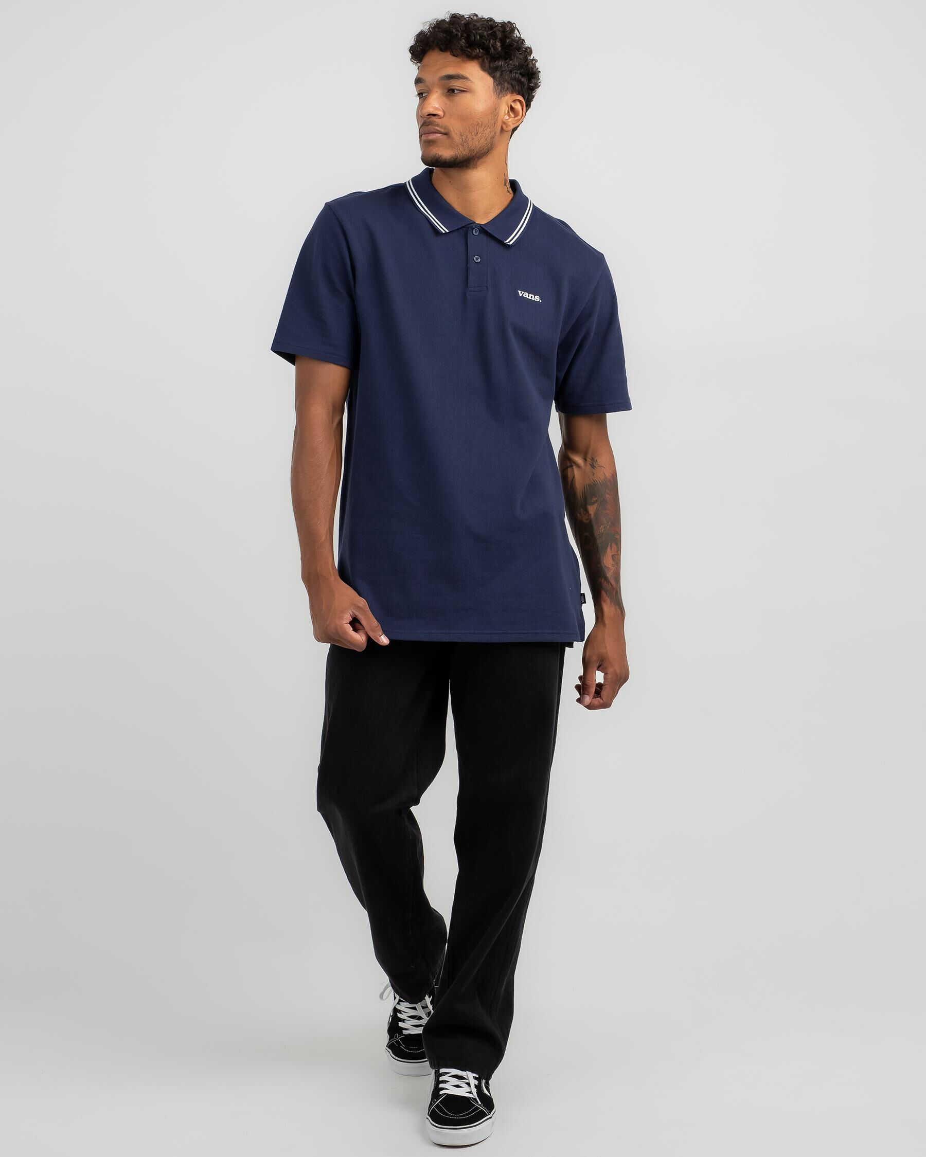 Vans store polo shirt