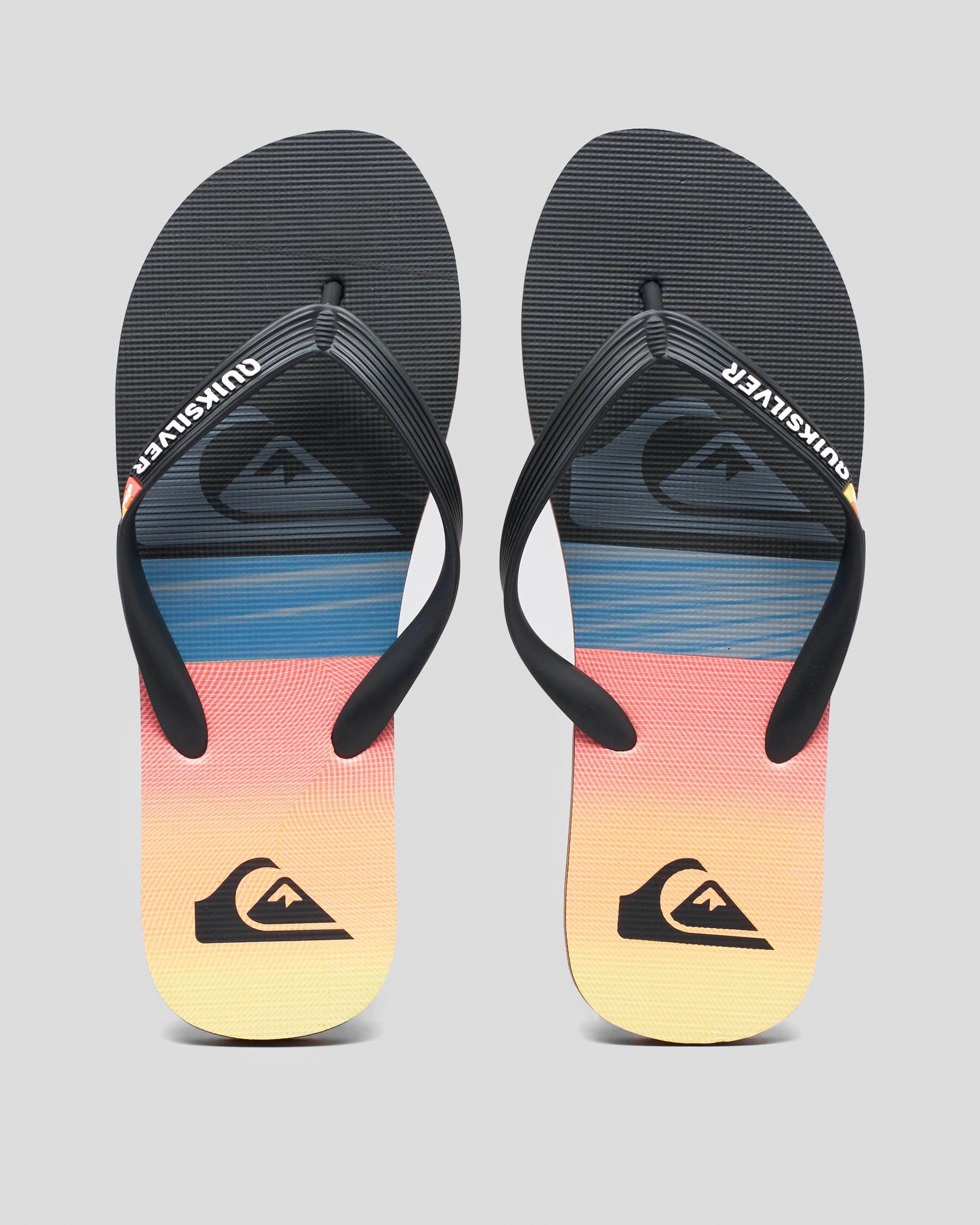 Quiksilver thongs sales