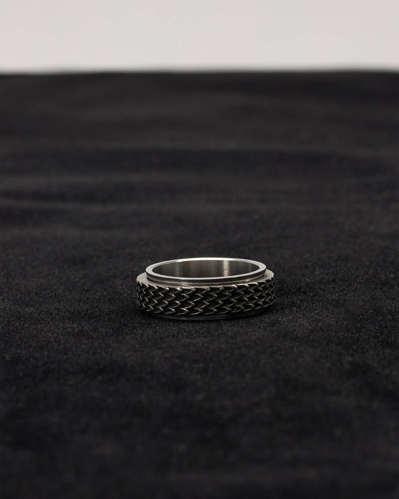 REPUBLIK Spinner Scale Ring for Mens