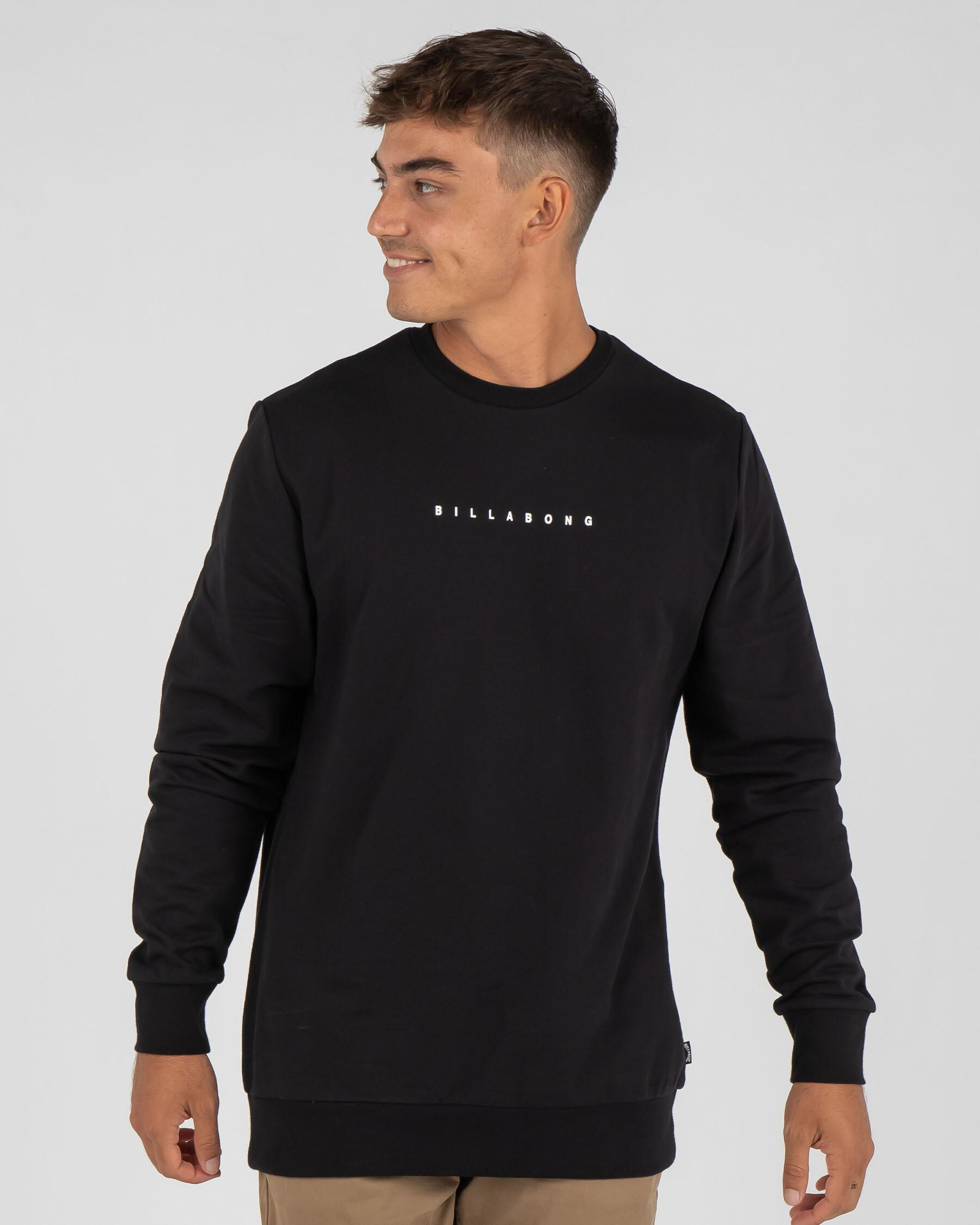 billabong black sweatshirt