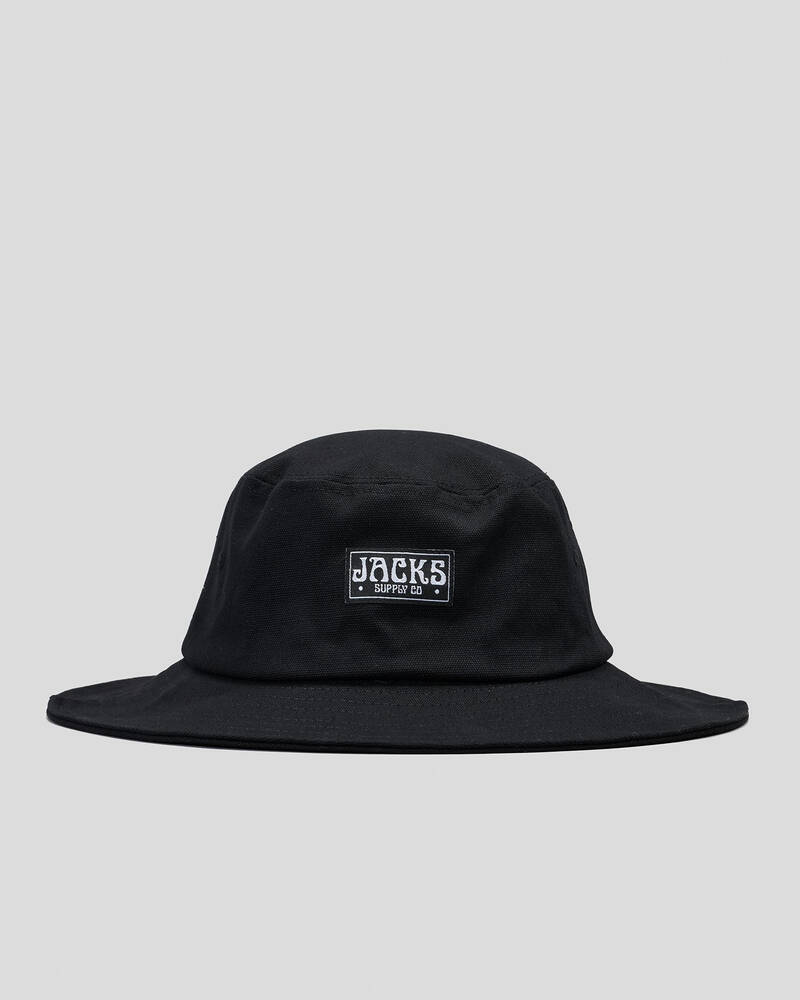 Jacks Contour Wide Brim Hat for Mens