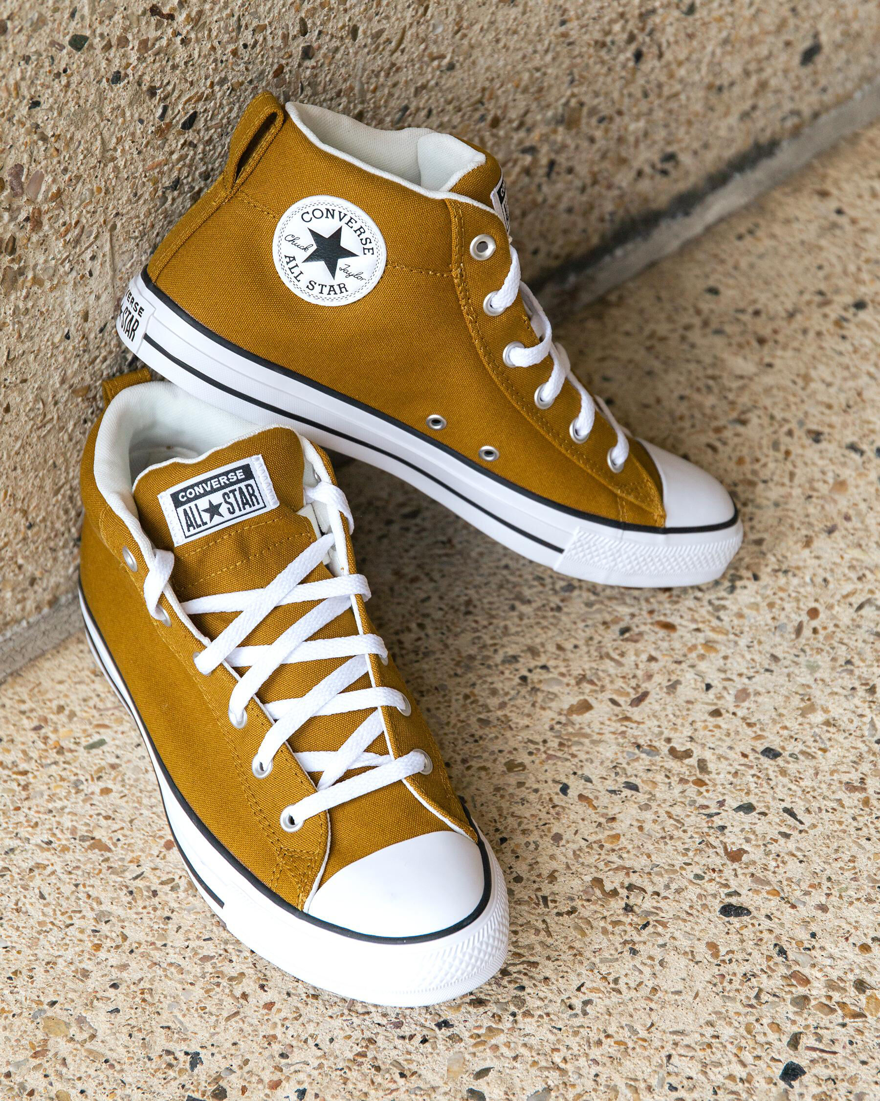 gold converse