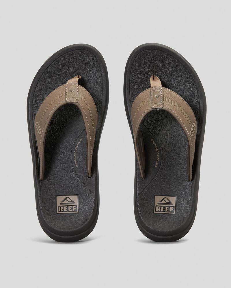 Shop Reef Swellsole Cruiser Thongs In Brown/tan - Fast Shipping & Easy ...