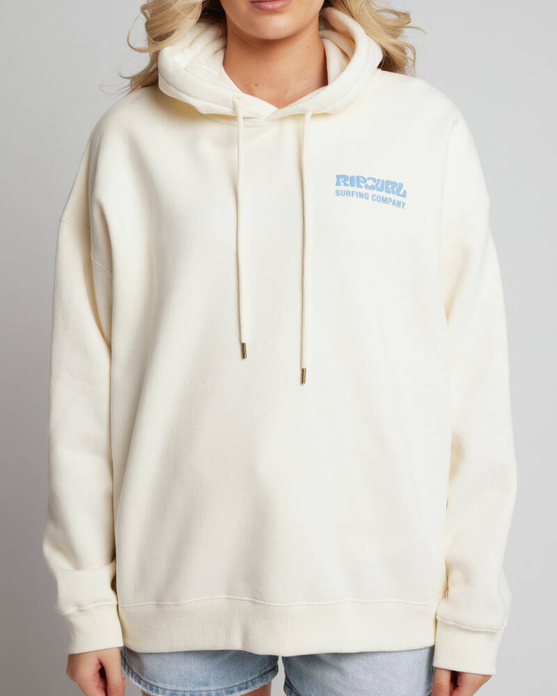 Rip Curl Surf Puff Heritage Hoodie for Womens