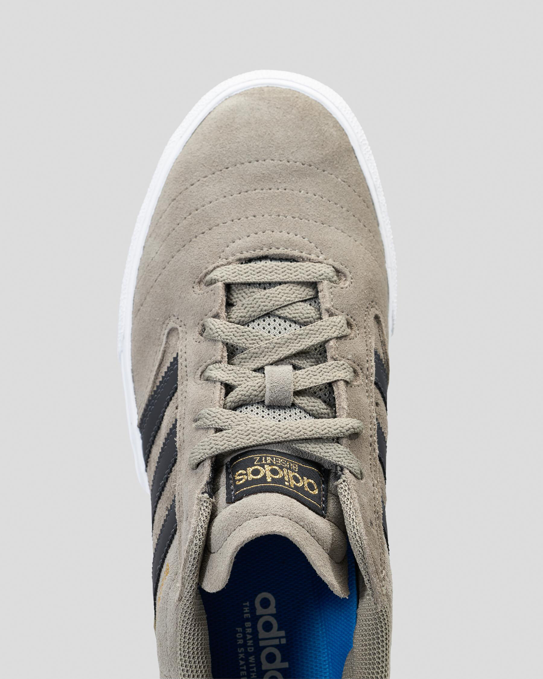 adidas Busenitz Vulc II Shoes In Silver Pebble carbon gold Met FREE Shipping Easy Returns City Beach United States