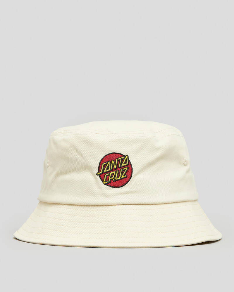 Santa Cruz Classic Dot Bucket Hat for Mens