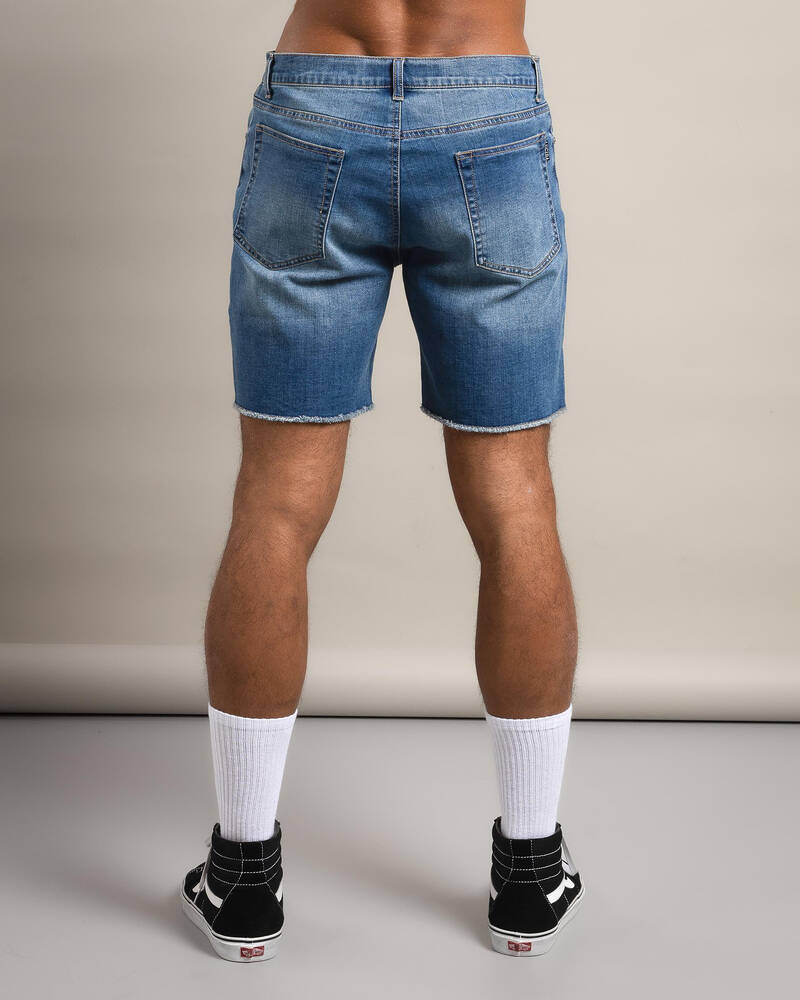 Lucid Project Denim Walk Shorts for Mens