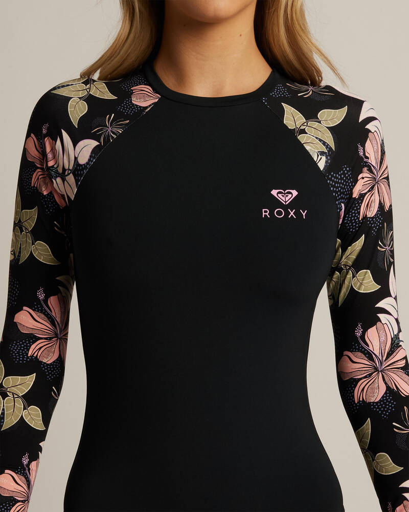 Roxy Sunny Floral Long Sleeve Surfsuit for Womens