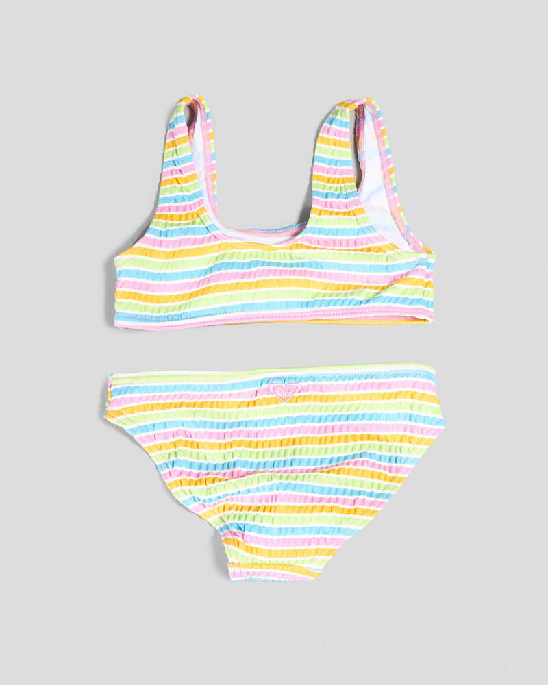 Roxy Toddlers' Mirage Stripe Bralette Bikini Set for Womens