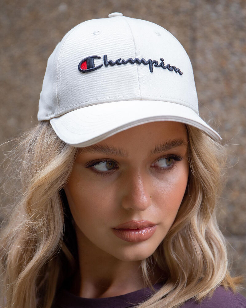 Champion logo hat on sale