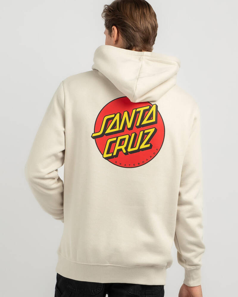 Santa Cruz Classic Dot Chest Hoodie for Mens
