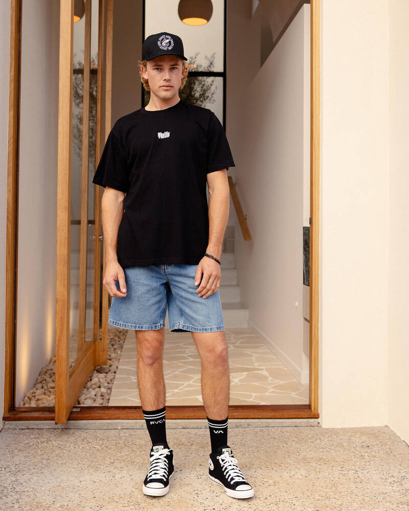 Thrills Slacker Denim Shorts for Mens