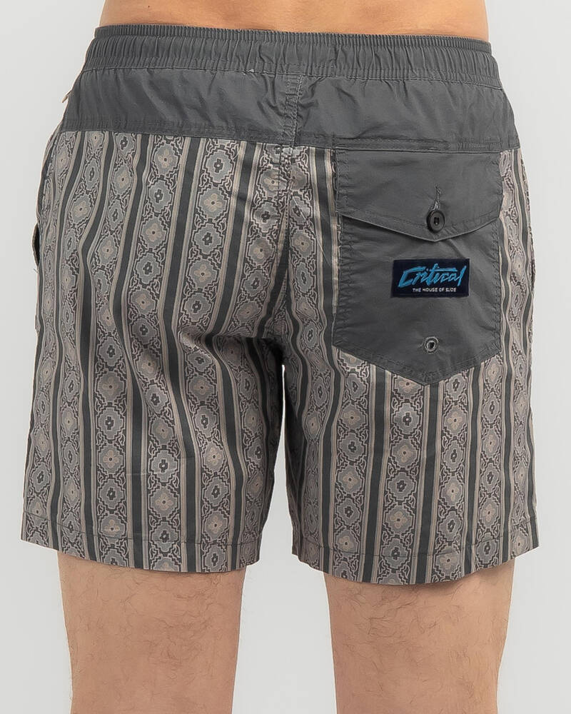 The Critical Slide Society Brine Trunk Board Shorts for Mens