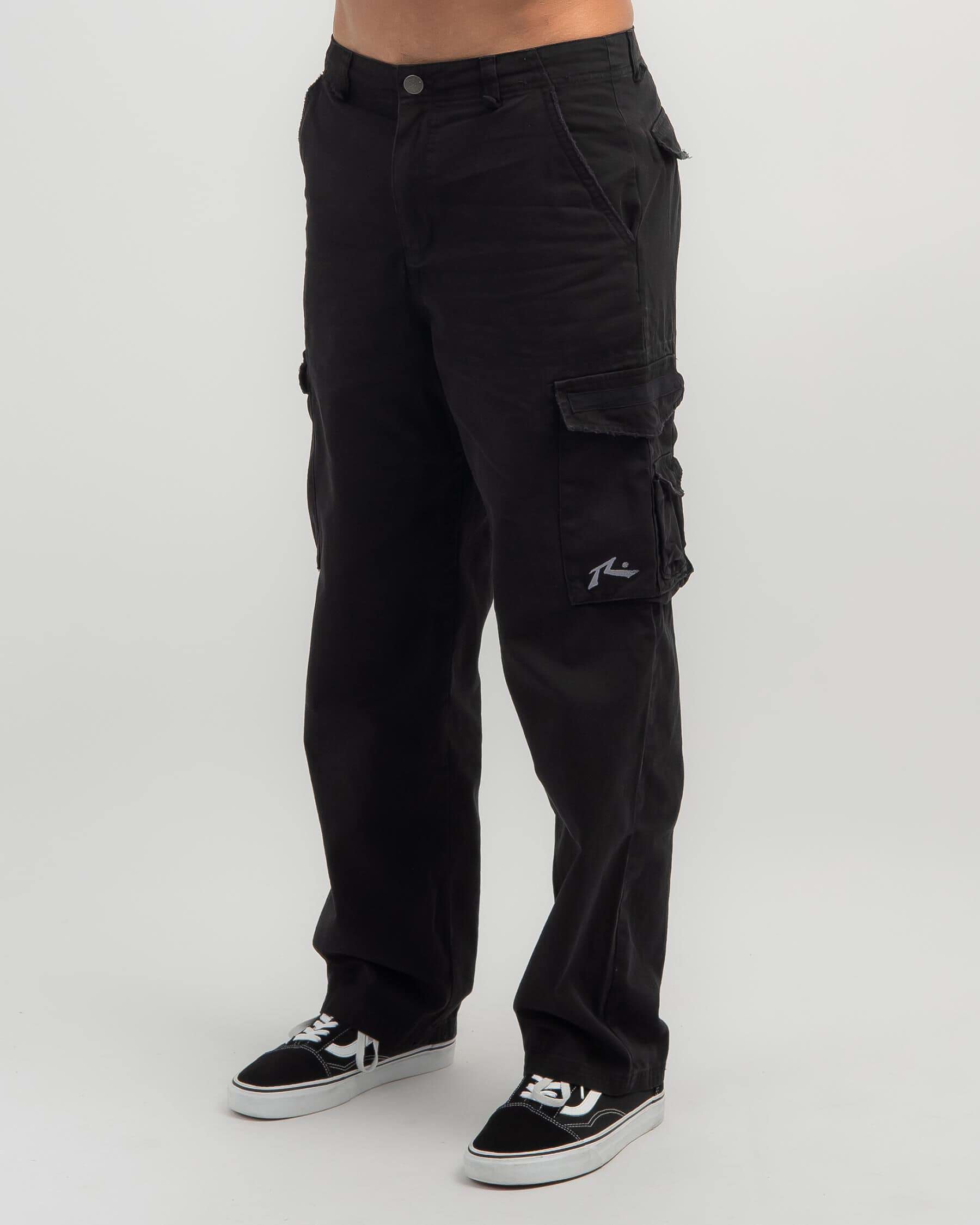 The Souled Store Trousers and Pants  Buy The Souled Store Solids Black  Women Cargo Pant Online  Nykaa Fashion
