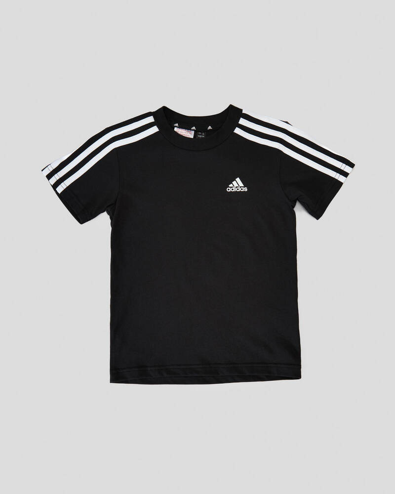 adidas Toddlers' 3 Stripe T-Shirt for Mens