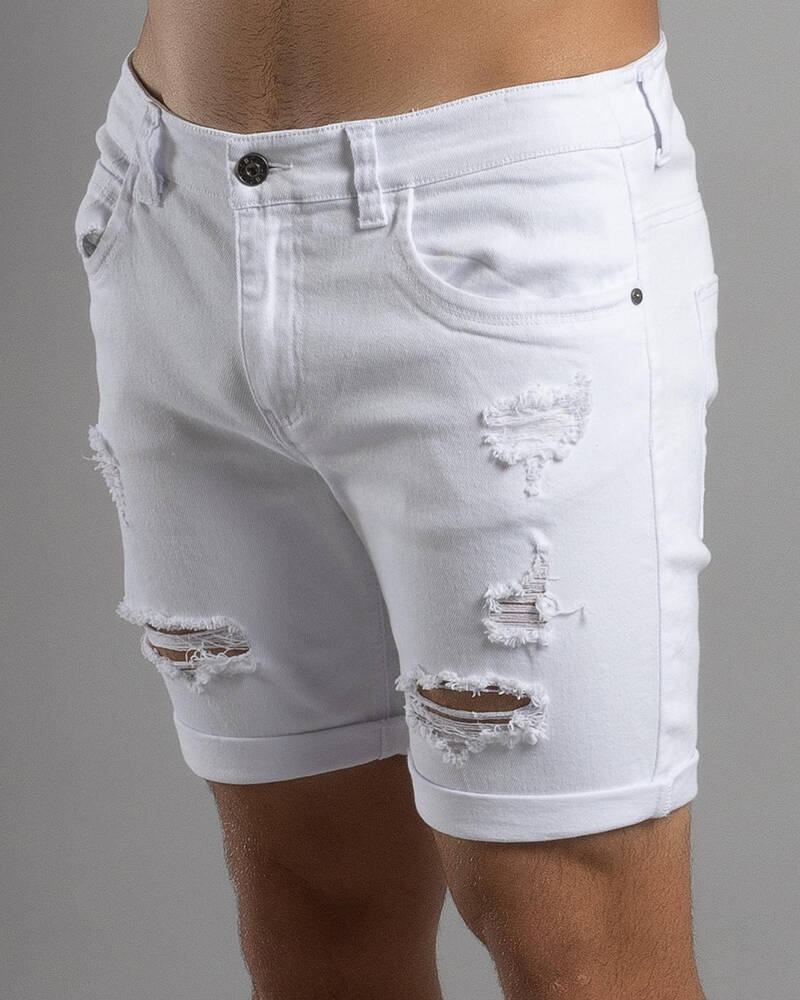 Lucid Trapper Denim Walk Shorts for Mens