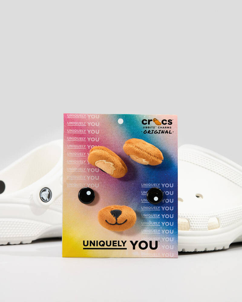 Crocs Make Your Own Teddy Jibbitz 5 Pack for Unisex