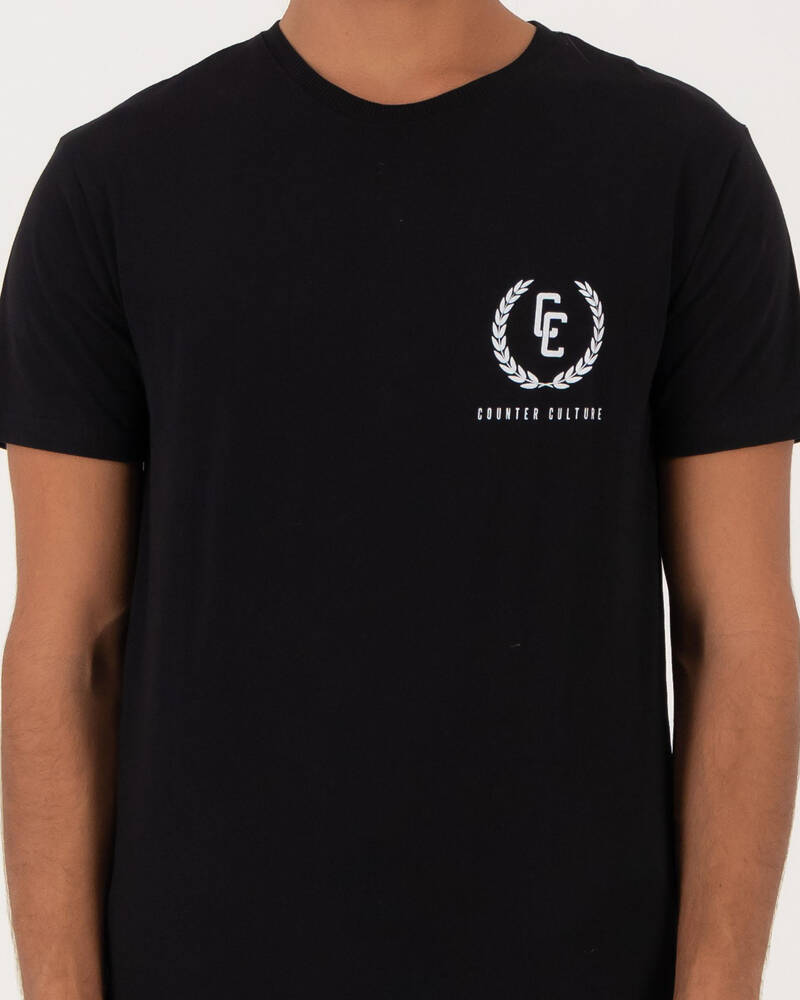 Counter Culture Garland Imprint T-Shirt for Mens