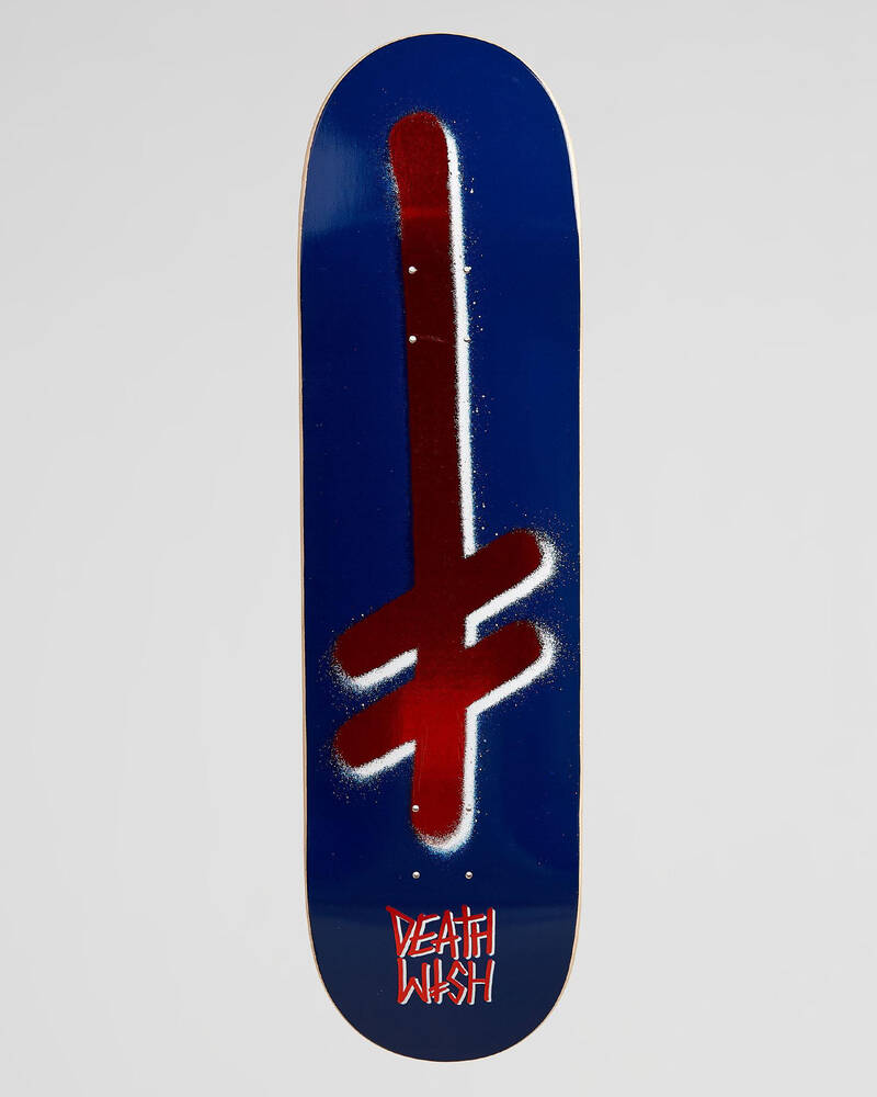 Deathwish Gang Logo Foil 8.5" Skateboard Deck for Mens