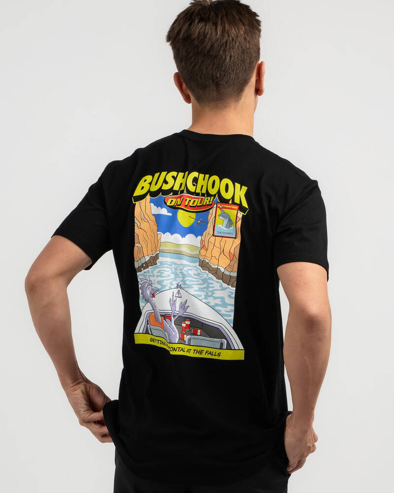 Bush Chook On Tour Horizontal Falls T-Shirt for Mens