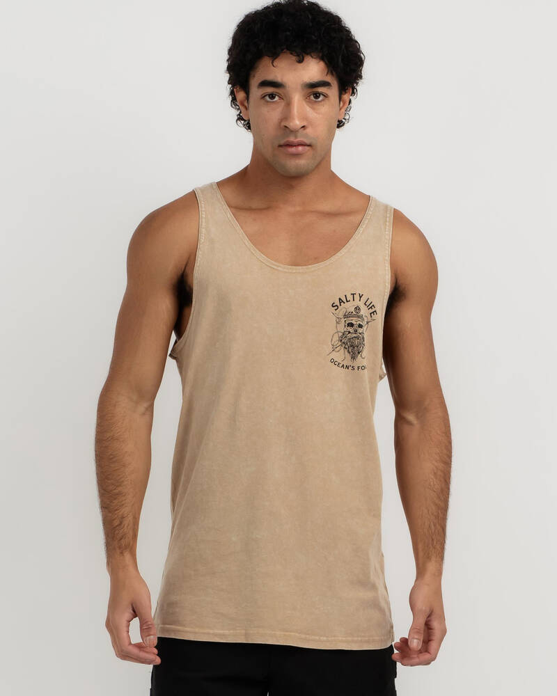 Salty Life Raider Singlet for Mens